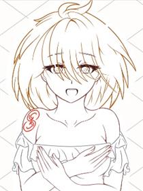 少女捏人中